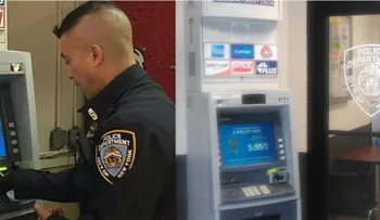 El NYPD instala cajeros automáticos en cuarteles para evitar robo de identidad y tarjetas