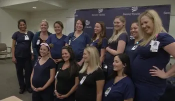 16 enfermeras de un hospital de Arizona están embarazadas al mismo tiempo
