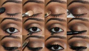 Maquillaje de ojos neutro para pieles morenas y blancas (Video)