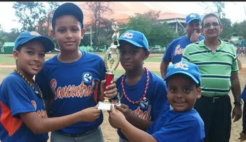 Equipo del Banco Central obtiene tercer lugar torneo béisbol 9-10 años del Distrito