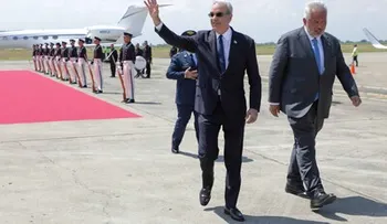 Abinader llega a Colombia para asistir a la transmisión de mando de Abelardo de la Espriella