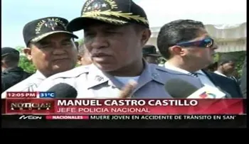 Jefe PN: no vamos a permitir que la delincuencia se coja el suelo de RD