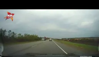 Conductor graba su espeluznante muerte en un choque frontal