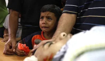 El desgarrador dibujo de un niño refugiado refleja el infierno de Siria frente al 'paraíso' alemán