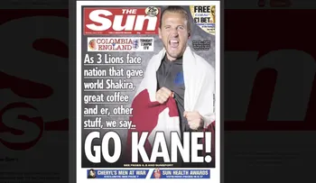 Portada de tabloide inglés; The Sun sobre selección Colombia, y la disculpa, enfurecen a colombianos