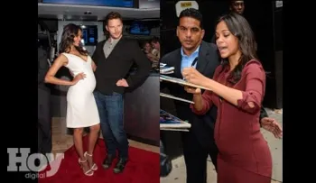 Zoe Saldaña está embarazada