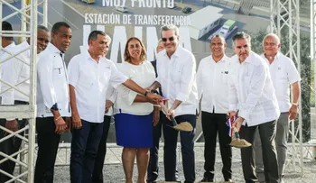 Presidente Abinader inaugura estación de pesaje del Vertedero de Haina, con un costo superior a los RD$52 millones
