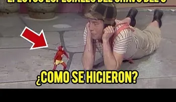 Revelan cómo Chespirito realizó los efectos especiales