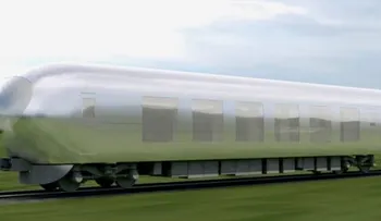 El primer tren invisible
