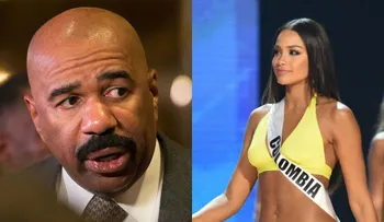 Lo que Miss Colombia le dijo a Steve Harvey