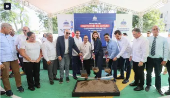 Raquel Peña encabeza actos para remozamiento instalaciones deportivas en Santiago