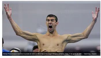 ¡Imparable! Phelps rompe un récord olímpico impuesto hace más de 2.000 años