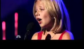 Una niña de 9 años que asombra cantando ópera