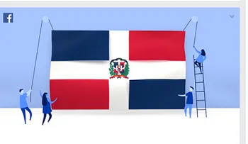 Facebook también celebra la Independencia Dominicana