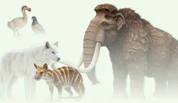 Científicos buscan 'desextinguir' al lobo terrible, el mamut lanudo, el tigre de Tasmania y el dodo