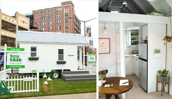 Este diminuto hogar en Nueva York fue construido en 3 días