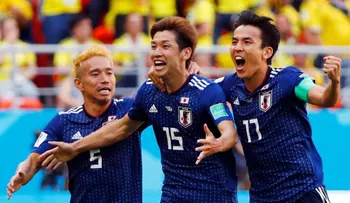 Japón sorprende a Colombia y gana 2-1 en su primer partido del grupo H