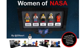 LEGO lanzará juego protagonizado por mujeres pioneras de la NASA