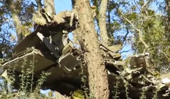 Medios de EE.UU. divulgan imágenes de escombros del Su-24 ruso (VIDEO)
