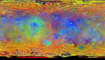 Ceres sigue asombrando: tras los puntos brillantes, brotes de energía no explicados