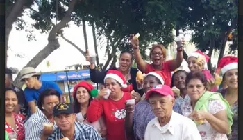 Diputada Ada Pujols realiza aguinaldo navideño 