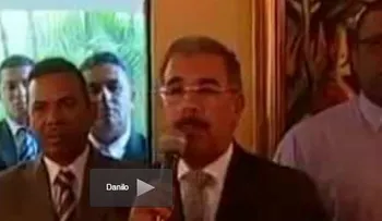 Danilo dice que no buscará la reelección (Video)