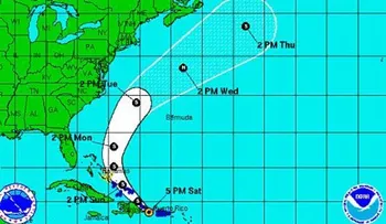 La tormenta Bertha entra al oriente de República Dominicana