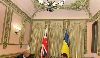 Boris Johnson se reúne por sorpresa con Zelenski en Kiev