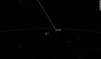 Un pequeño asteroide pasará muy cerca de la Tierra este viernes