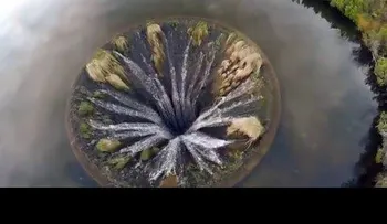 ¿Una puerta a otro mundo? Graban con un dron un impresionante fenómeno en Portugal (VIDEO)