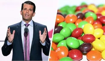 La inteligente respuesta de Skittles al polémico tuit de Donald Trump Jr.