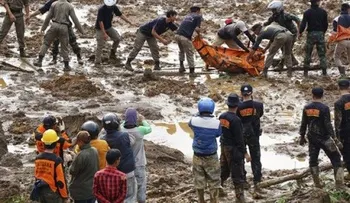 Indonesia: 18 muertos y 90 desaparecidos por alud 