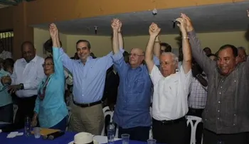 Hipólito y Abinader se comprometen trabajar unidos para llevar el PRM al Poder