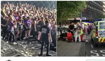 Se derrumba el techo de una sala musical durante un concierto en Oslo 