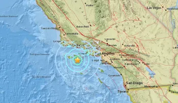 Sismo de magnitud 5,3 sacude costa de California
