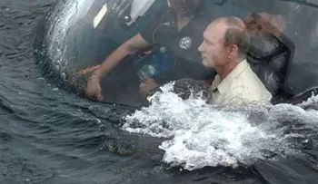 Vladimir Putin viaja al fondo del Mar Negro en un sumergible