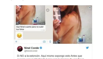 Actriz mexicana se deja ver en fotos íntimas para rechazar una extorsión