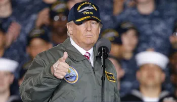 Donald Trump: "Tendremos el mejor equipamiento militar del mundo"
