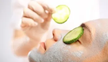 Crema de pepino para limpiar el rostro, crema con agua de pepino y arcilla