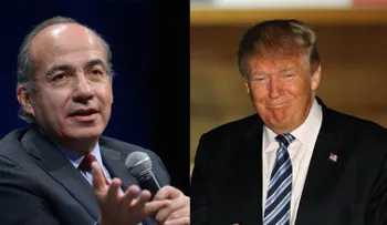 "No vamos a pagar un solo centavo por un muro estúpido", afirma expresidente Calderón sobre la propuesta de Trump