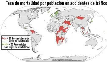 RD es uno de los países más peligrosos para conducir