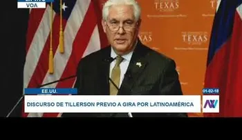 Discurso del Secretario de Estados EEUU Rex Tillerson sobre Venezuela