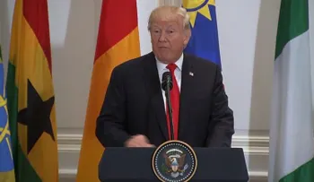 El error de Trump en la ONU: elogió el sistema de salud de Nambia, un país que no existe