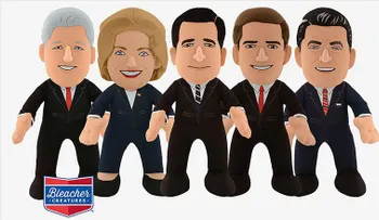 Trump no quiere ser un muñeco de Bleacher Creatures