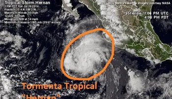 Se forma nueva tormenta tropical en el Pacífico 