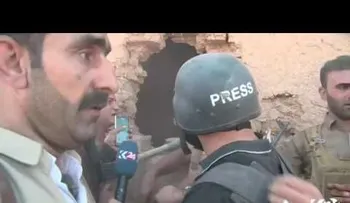 FUERTE VIDEO: Los kurdos matan a un terrorista del Estado Islámico en directo