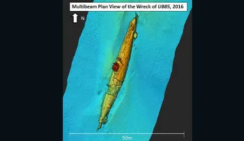 Encuentran submarino alemán que fue hundido por un monstruo marino en la Primera Guerra Mundial