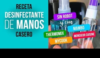 Desinfectantes casero para evitar el coronavirus