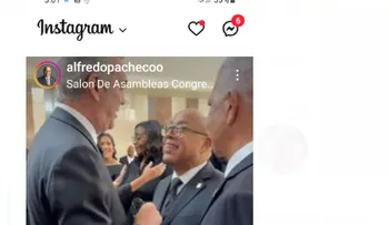 Pacheco recibe al presidente Abinader y a la vice Raquel Peña