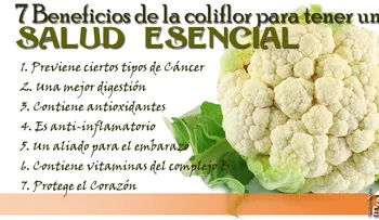 ¡A comer Coliflor!: Beneficios contra el cáncer